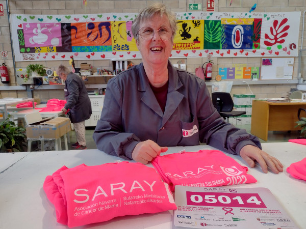 TASUBINSA vuelve a colaborar en la carrera solidaria de Saray contra el cáncer de mama.